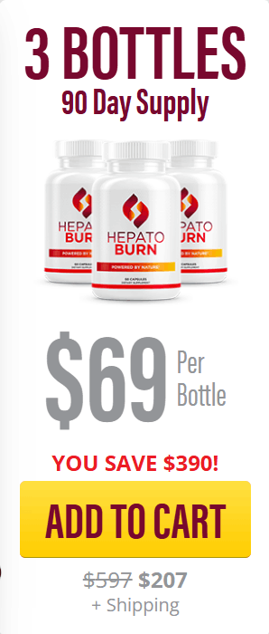 Hepato burn 3 bottle